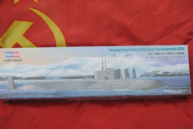 Merkproduct Hobby Boss 83520 Russian Navy Project 955 Borei-Yuri Dolgoruky SSBN